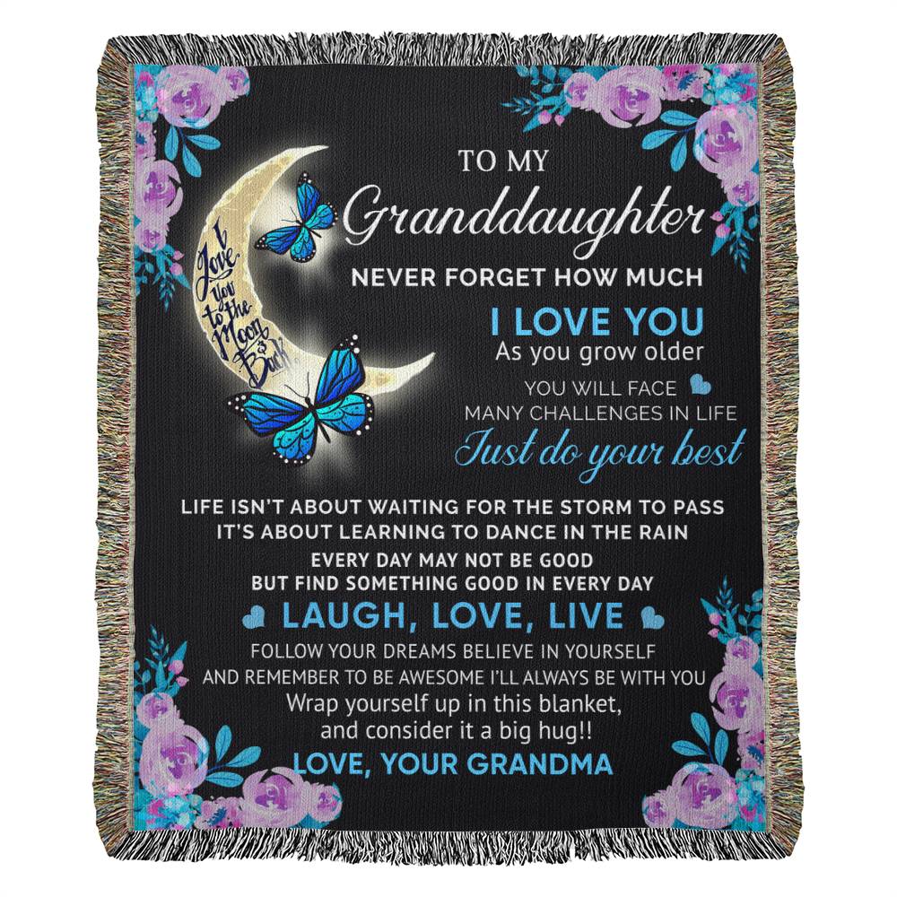 To my granddaughter blanket sale