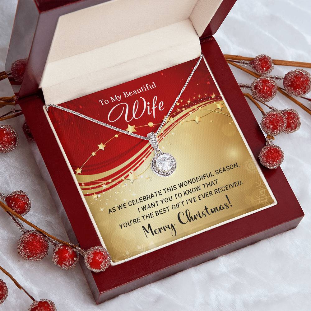 Wife - You are the Best - Christmas gift - Eternal Hope Necklace