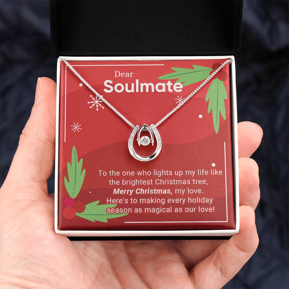 Soulmate - The One - Christmas gift - Lucky In Love Necklace