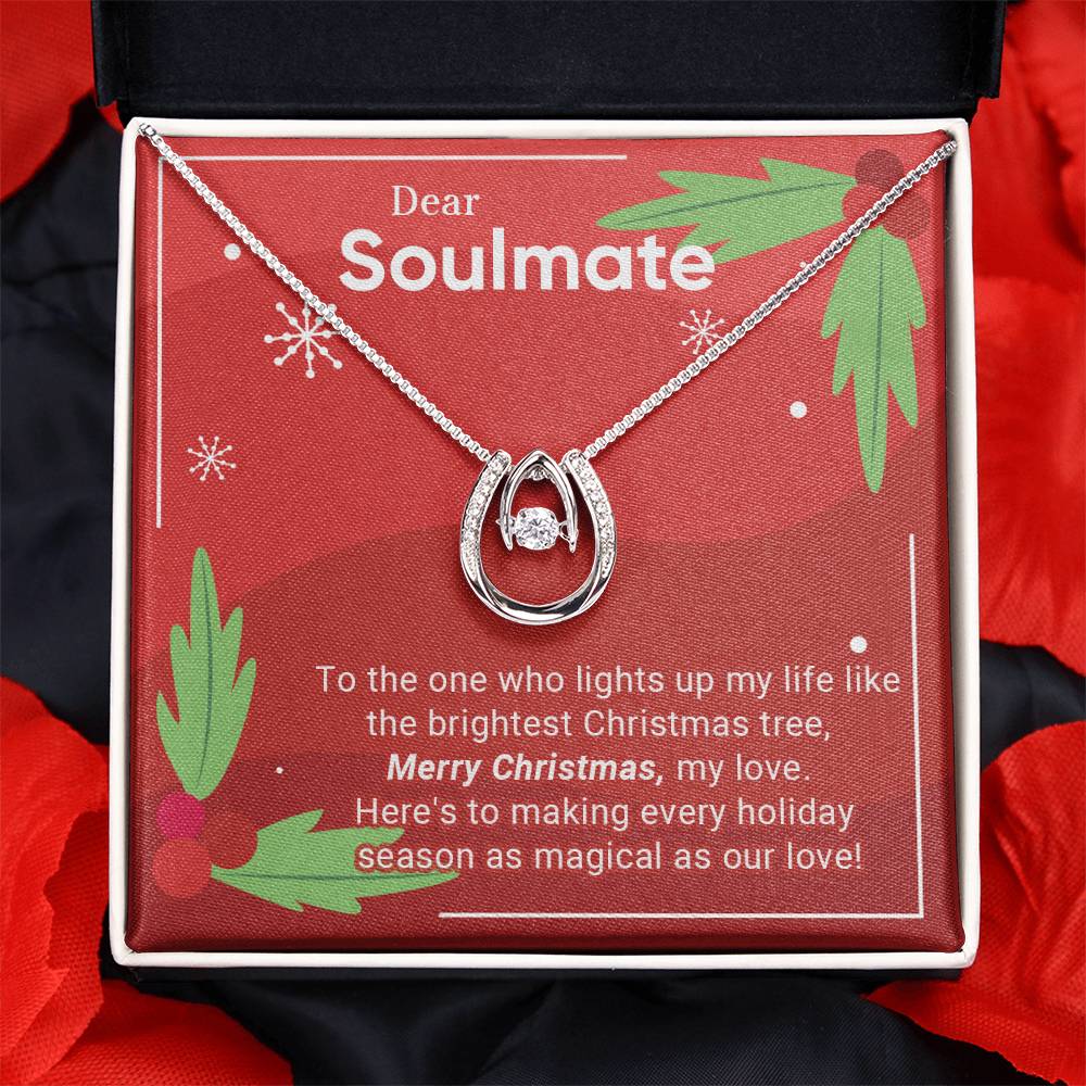 Soulmate - The One - Christmas gift - Lucky In Love Necklace