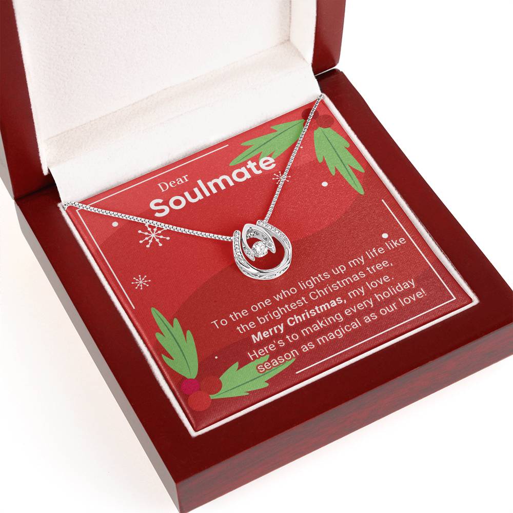 Soulmate - The One - Christmas gift - Lucky In Love Necklace